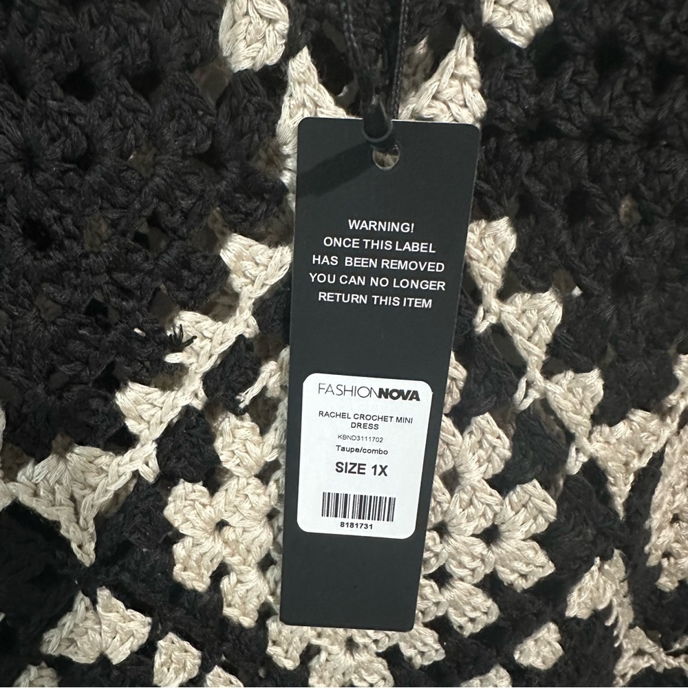 Rachel Crochet Mini Dress - Picture 4 of 6